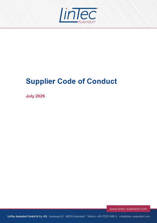 Supplier Code og Conduct